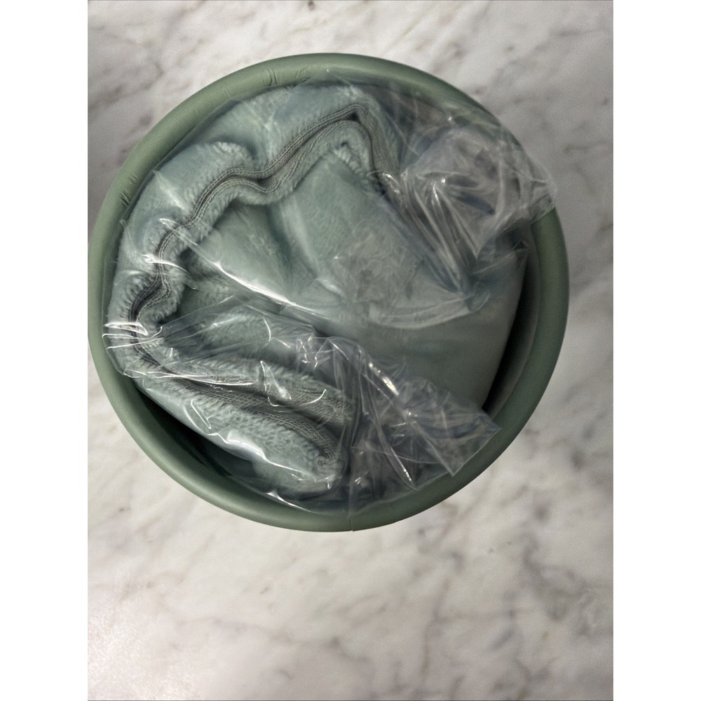 NODPOD - Weighted Blanket For Your Eyes Sleep Mask Sage Green NEW - Picture 7 of 12